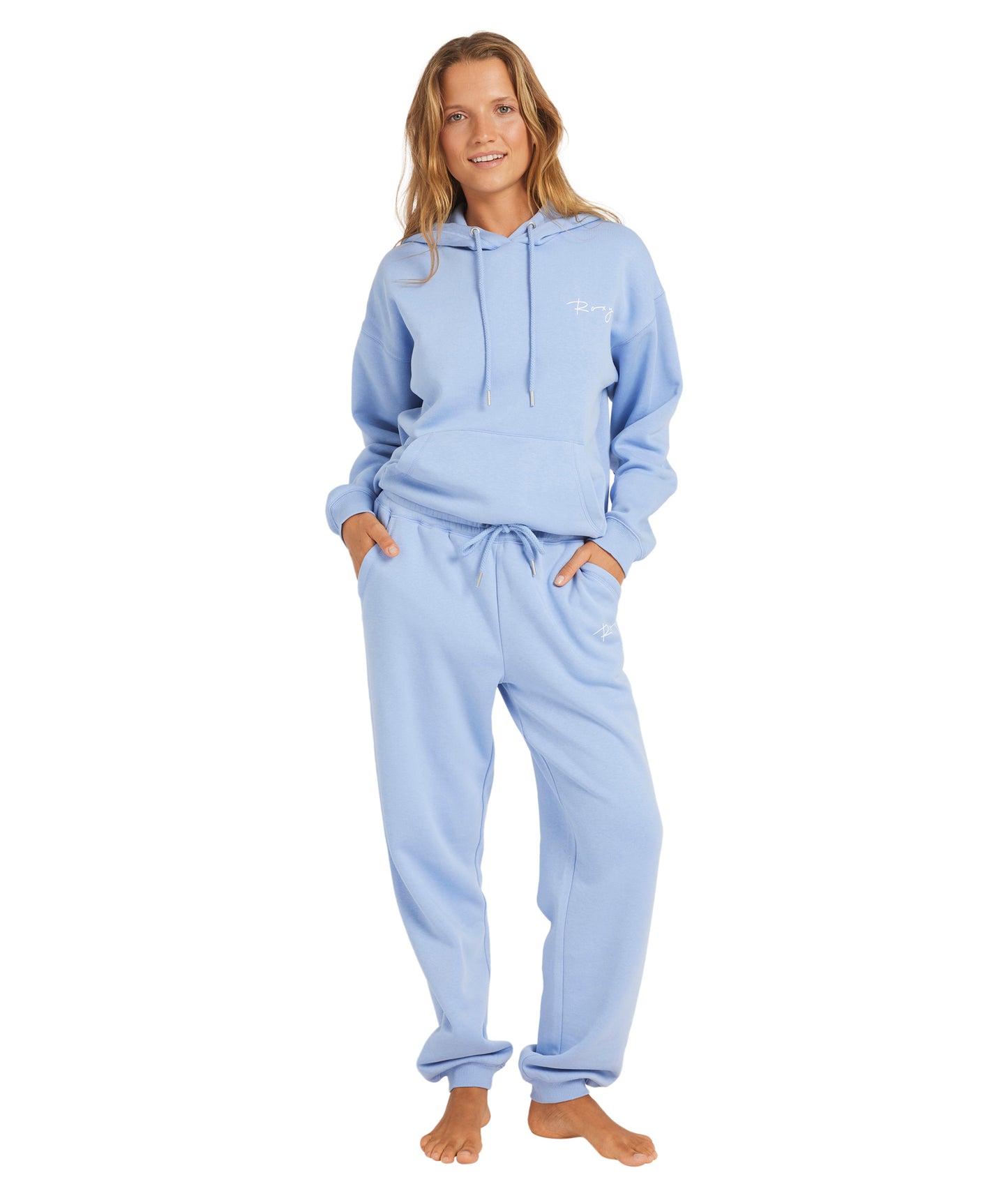 Roxy Perfect Place Pant Brushed in GRAPEMIST