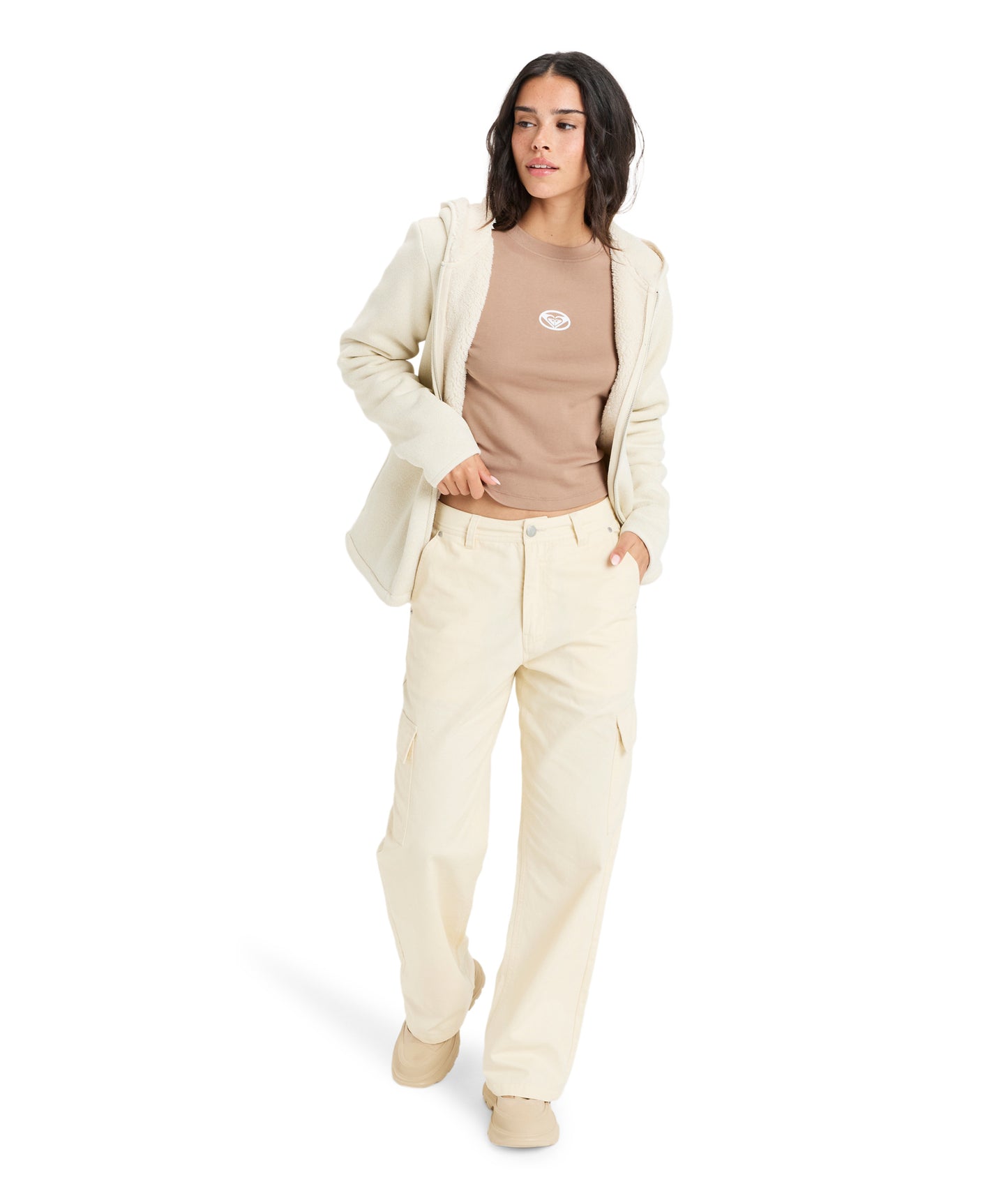 Roxy Petal Fever in OATMEAL HEATHER
