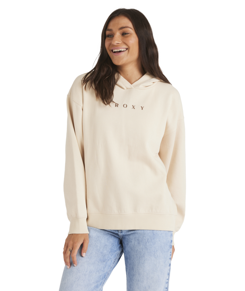 Roxy Hibiscus Haze Hood in PARCHMENT