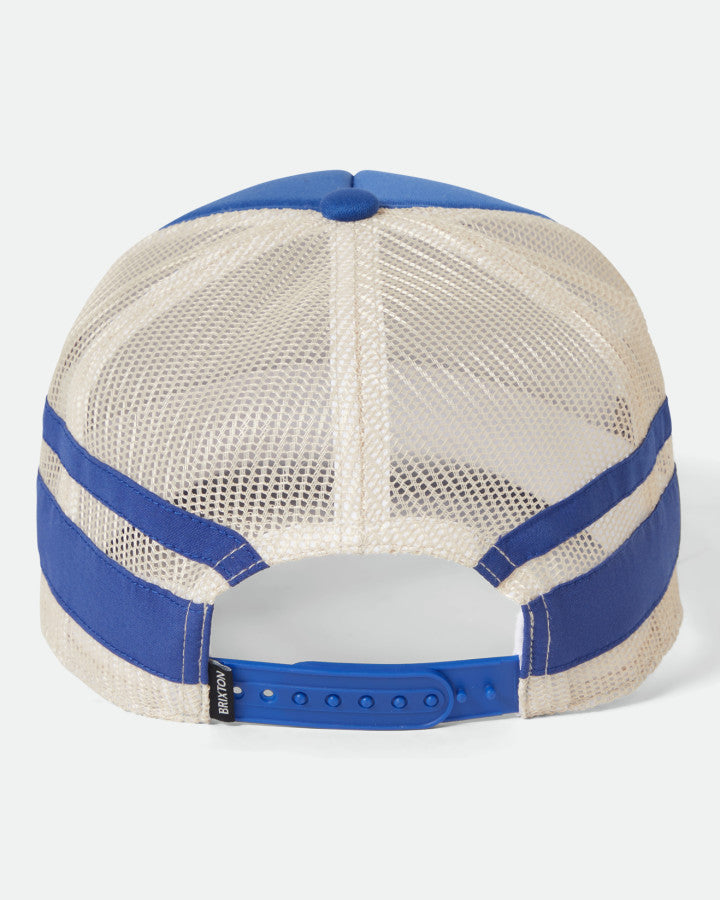 Brixton Ford Built Tough Mp Trucker Ha in FORD BLUE/WIMBLETON WHITE