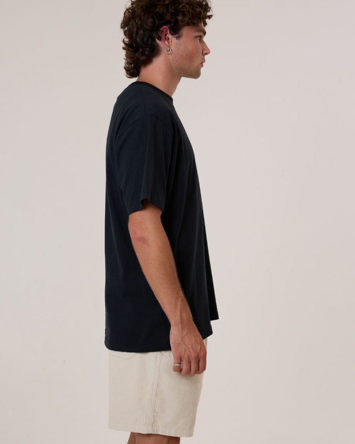 Thrills Paradise Before Anarchy Merch Fit Tee - Washed Black in Washed Black