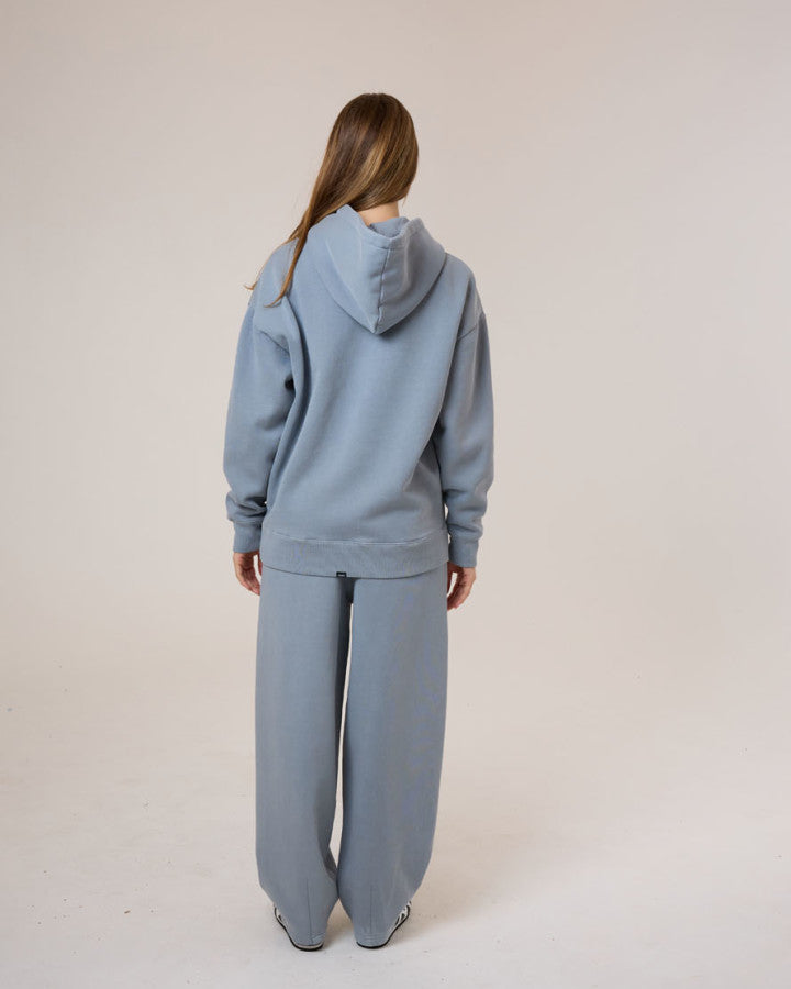 Thrills Stadium Fleece Hood - Smog in Smog