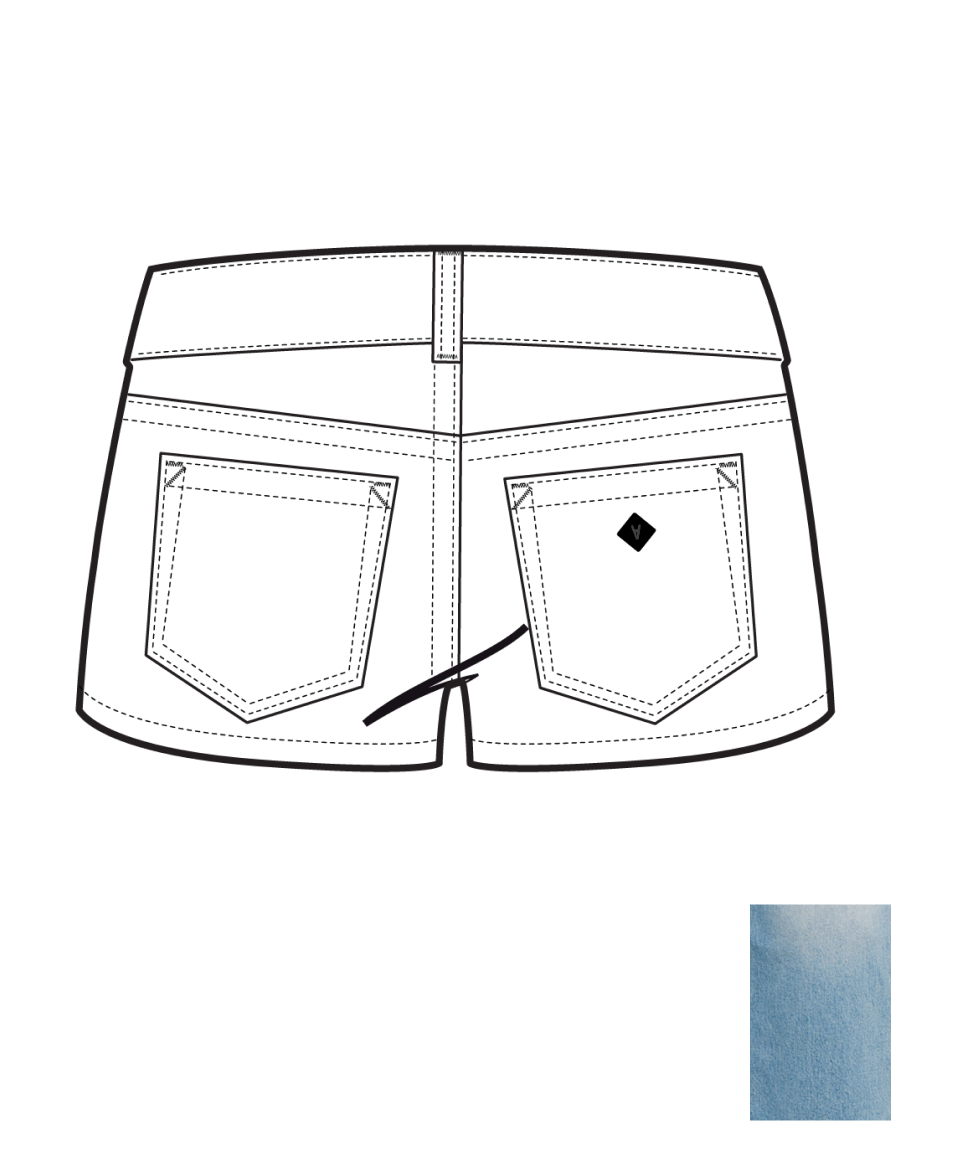 Abrand Jeans 00 Duty Short Marlowe in MARLOWE