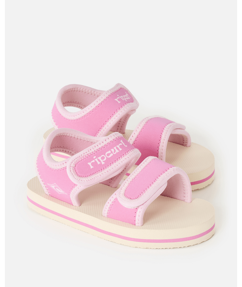 Rip Curl Mixed Bloom Sandal-Kids in PINK