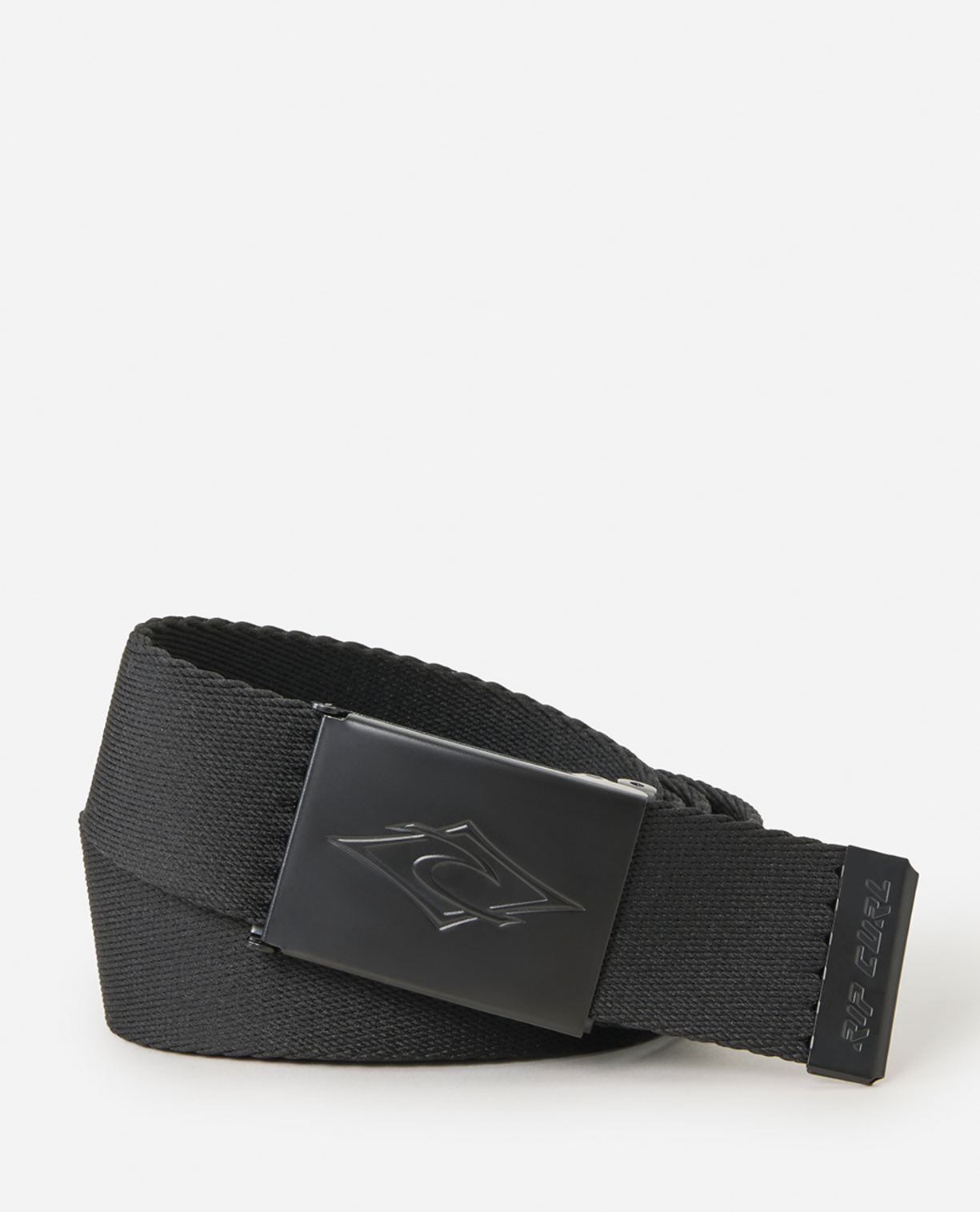Rip Curl Rando Webbing Belt in BLACK