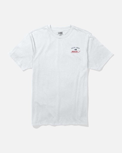 Salty Crew WHALER OFFSHORE SS TEE in WHITE