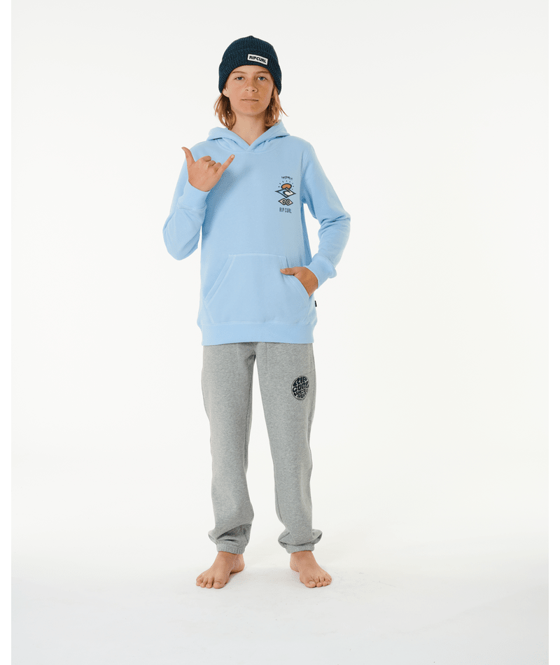 Rip Curl Icons Of Surf Trackpant-Boy in GREY MARLE