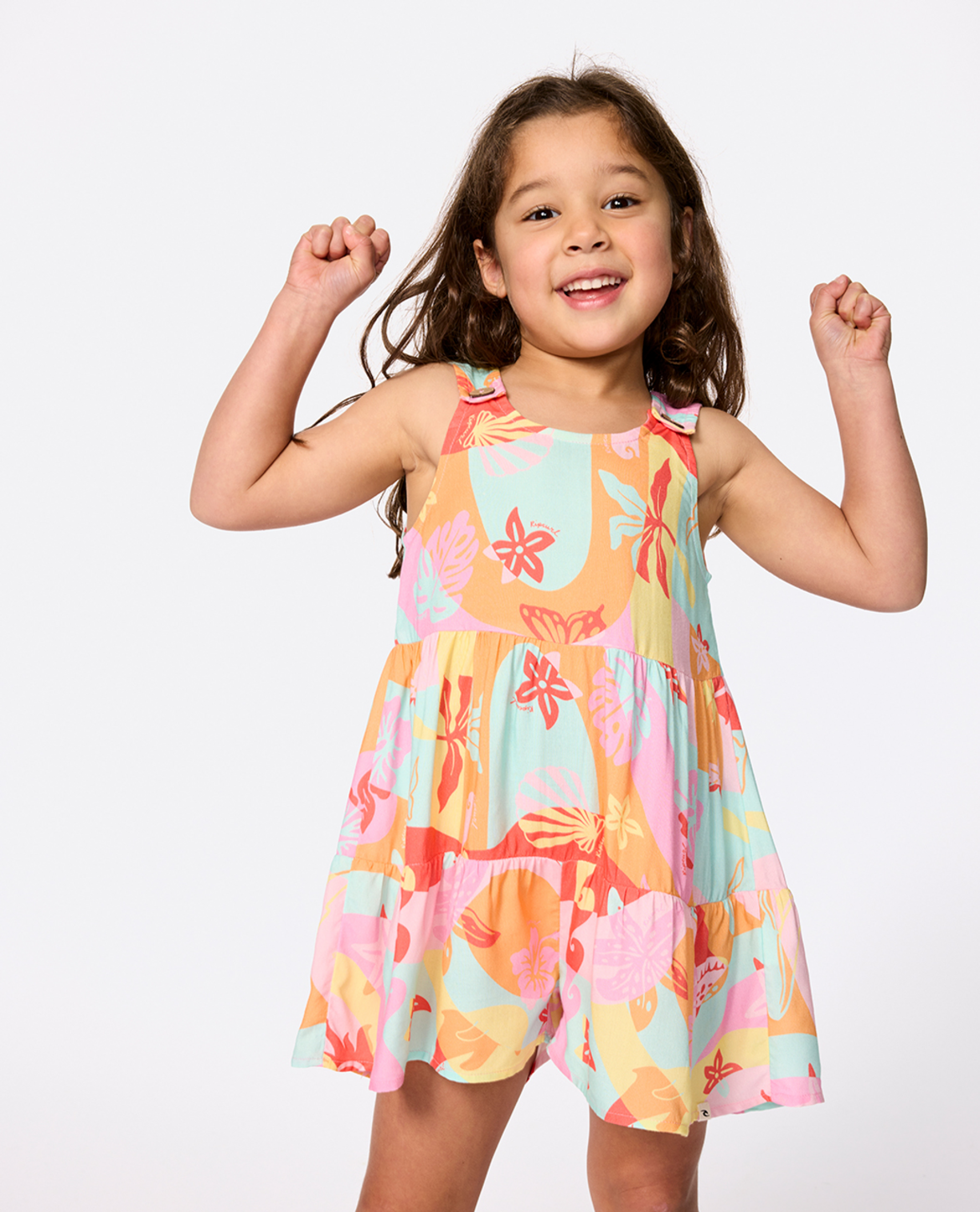 Rip Curl Island Days Romper - Girl in MULTICO