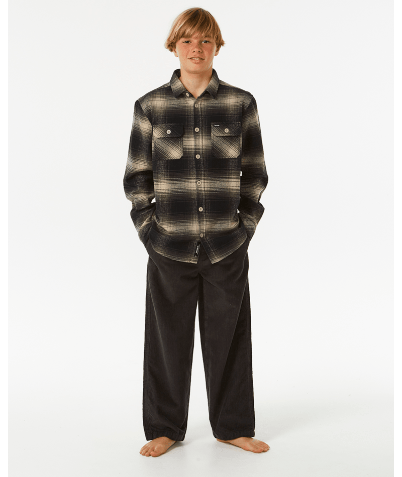 Rip Curl Surf Cord Pant - Boys in WASHED BLACK