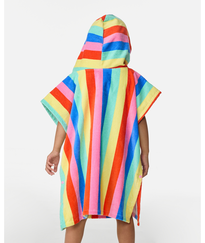 Rip Curl Mixed Snap Hooded Towel-Girl in MULTICO