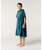Rip Curl Sessions Hooded Towel - Boy in Blue Green