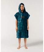 Rip Curl Sessions Hooded Towel - Boy in Blue Green