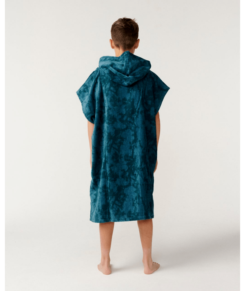 Rip Curl Sessions Hooded Towel - Boy in Blue Green