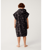 Rip Curl Sessions Hooded Towel - Boy in WASHED BLACK
