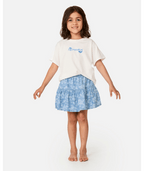 Rip Curl Magic Coast Skirt - Girl in Light Blue