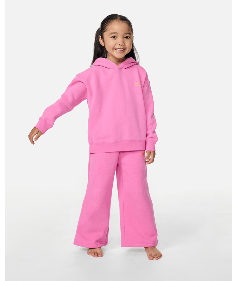 Rip Curl Surf Puff Heritage Hood-Girl in SUPER PINK