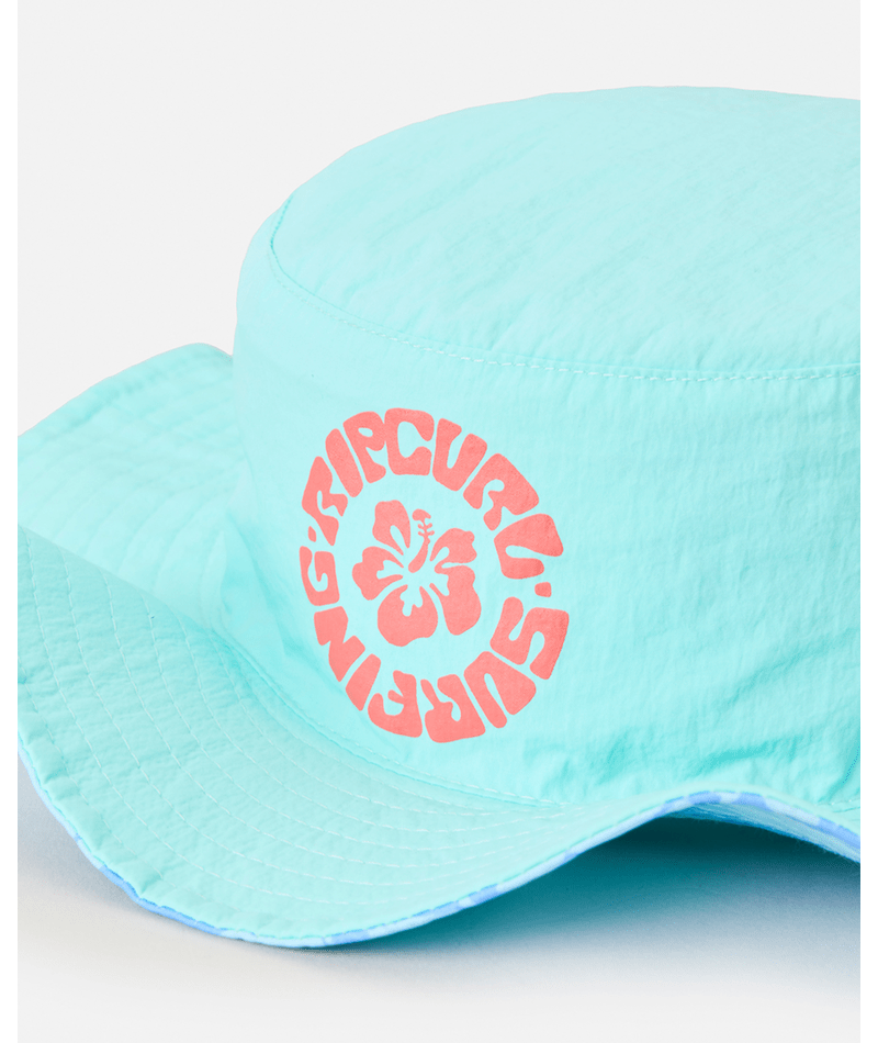 Rip Curl Mixed Revo Upf Bucket Hat-Girl in AQUA