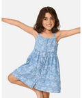 Rip Curl Magic Coast Dress - Girl in Light Blue