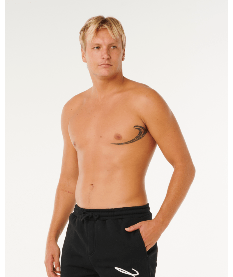 Rip Curl Icons Of Surf Trackpant in BLACK/BLACK