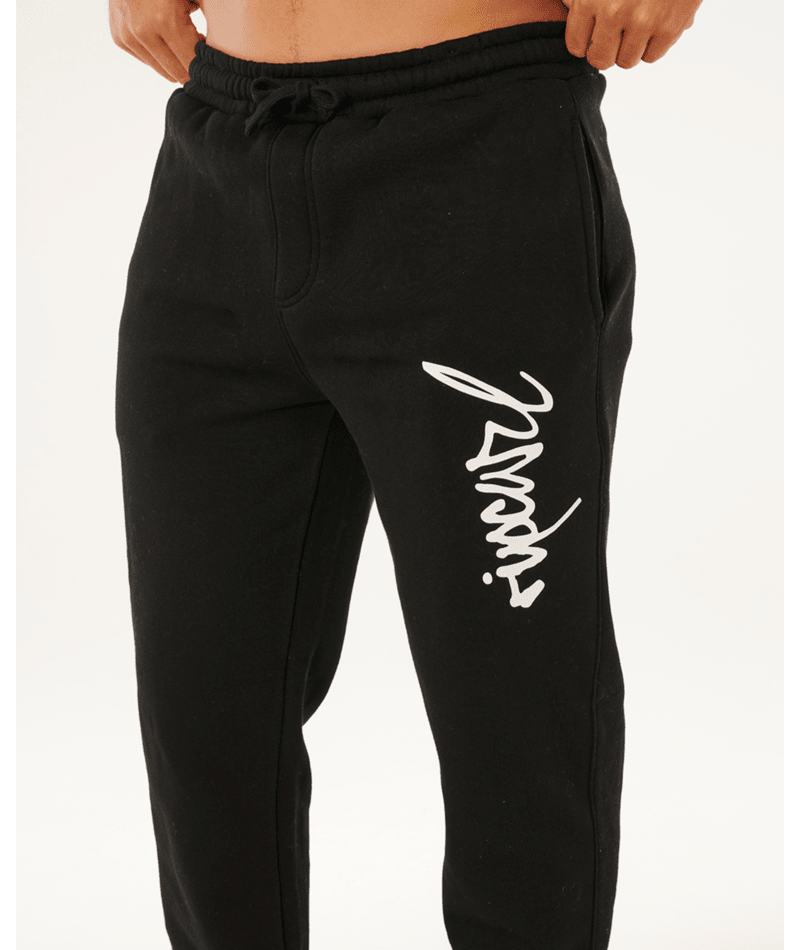 Rip Curl Icons Of Surf Trackpant in BLACK/BLACK