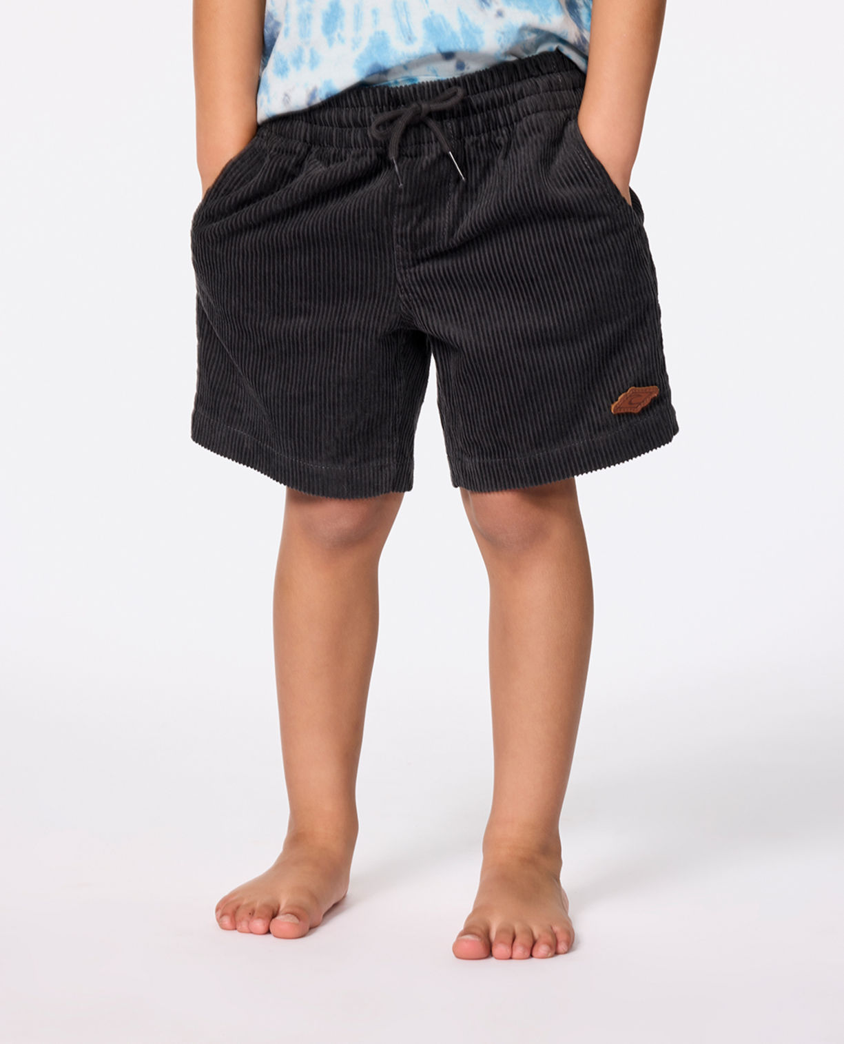 Rip Curl Surf Cord Volley-Boy in WASHED BLACK
