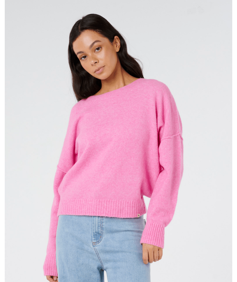 Rip Curl Emily Sweater in FUSHIA