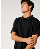 Rip Curl Premium Surf Wettie Polo in BLACK