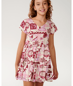 Rip Curl Costa Del Sol Woven Dress-Girl in LILAC