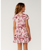 Rip Curl Costa Del Sol Woven Dress-Girl in LILAC