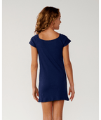 Rip Curl Costa Del Sol Rib Dress-Girl in NAVY