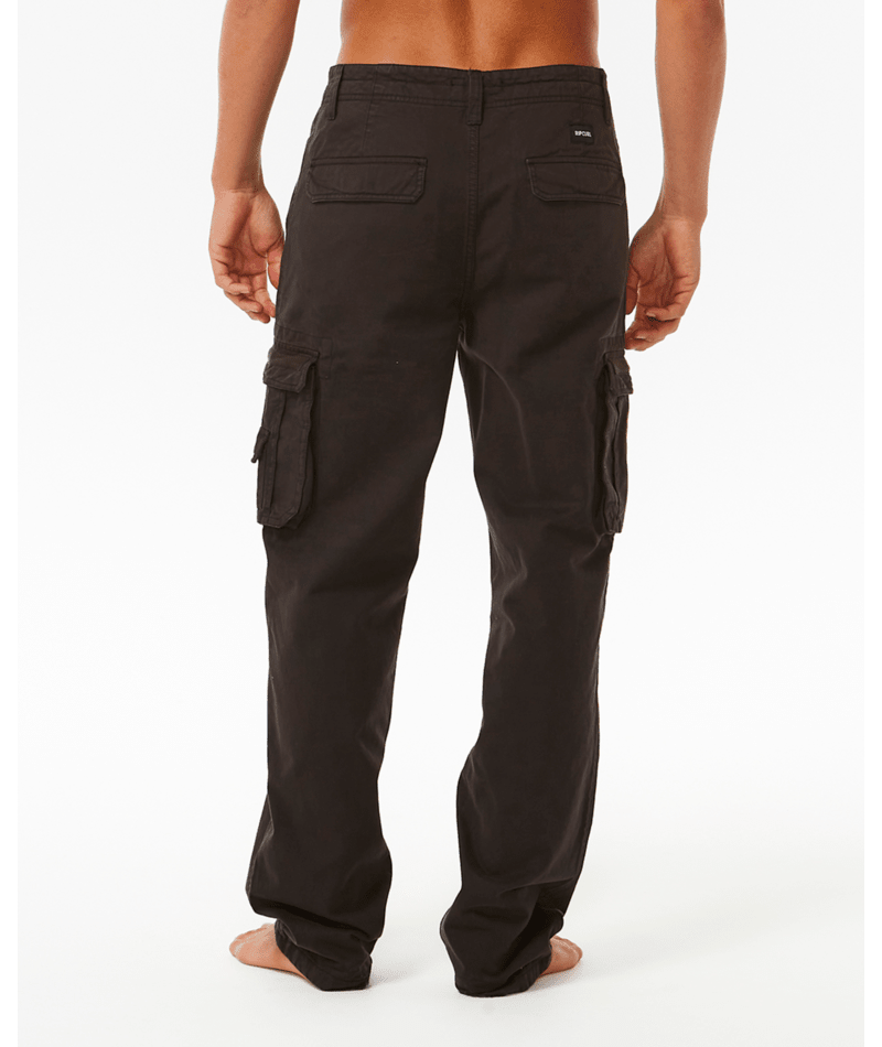 Rip Curl Classic Surf Trail Cargo Pant in WASHED BLACK