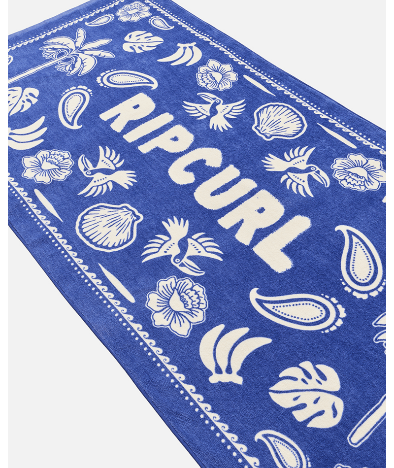 Rip Curl Mixed Towel in MID BLUE