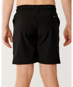 Rip Curl Boardwalk Phase Volley-Boy in BLACK