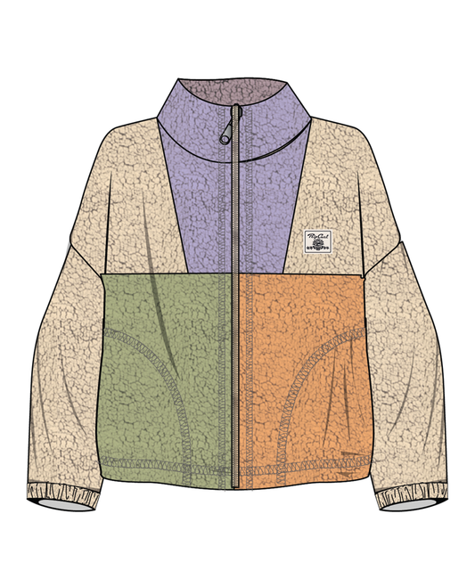 Rip Curl Block Party Polar Fleece-Girl