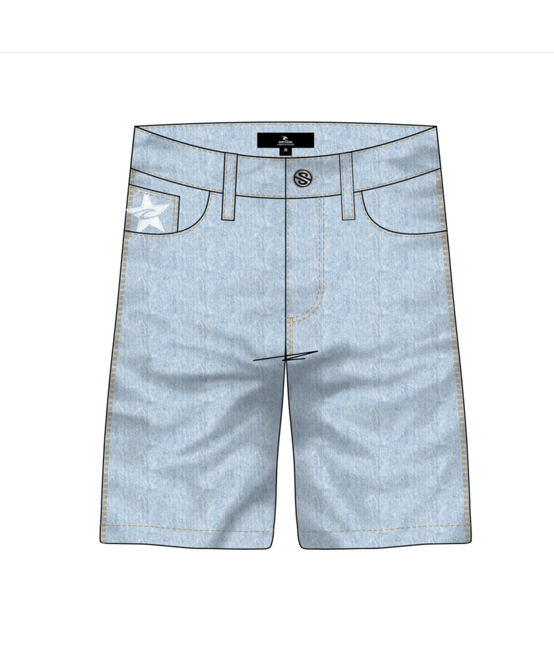 Rip Curl Medina Script Walkshort-Boy in BLEACHED BLUE