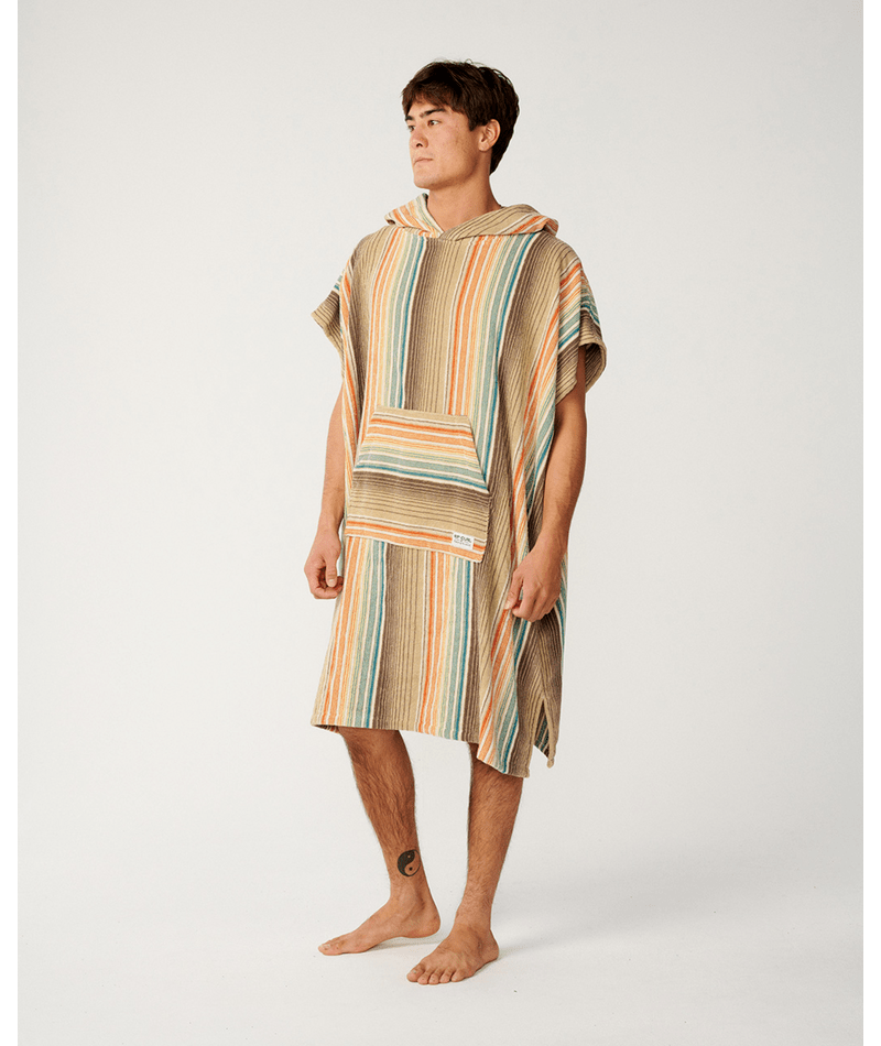 Rip Curl Classic Surf Hooded Towel in KHAKI SAND