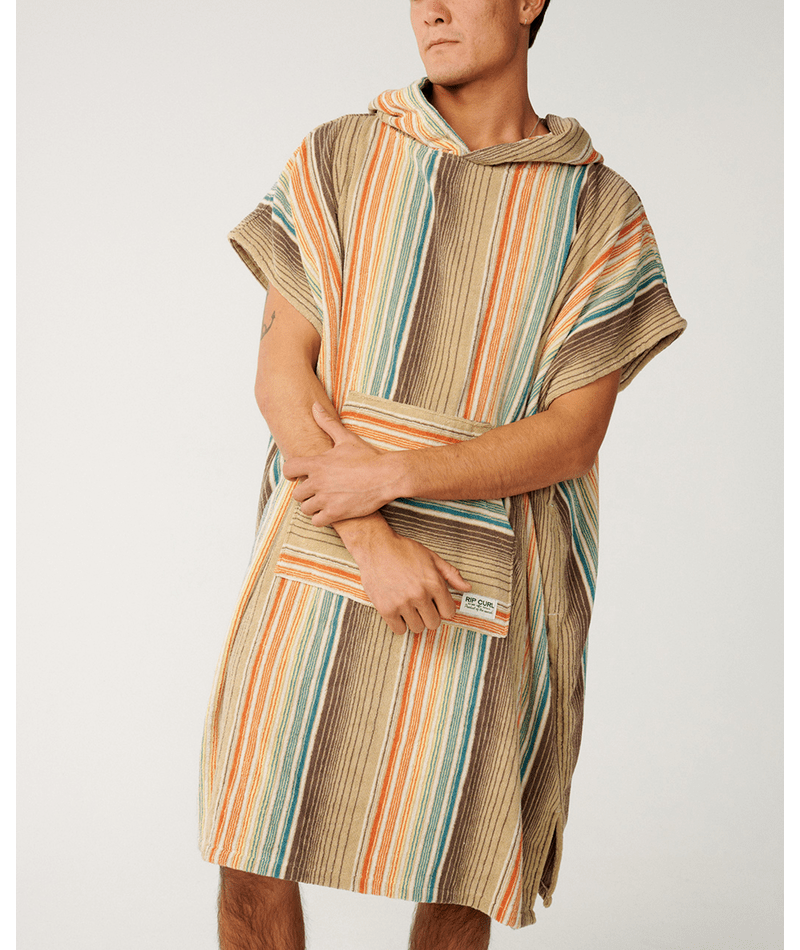 Rip Curl Classic Surf Hooded Towel in KHAKI SAND