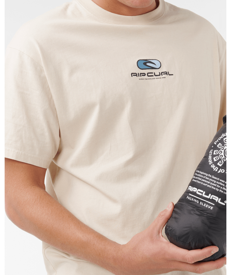 Rip Curl Anti Series Search Puffer Crew in BLACK