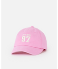Rip Curl Washed Twill Cap-Girl in PINK