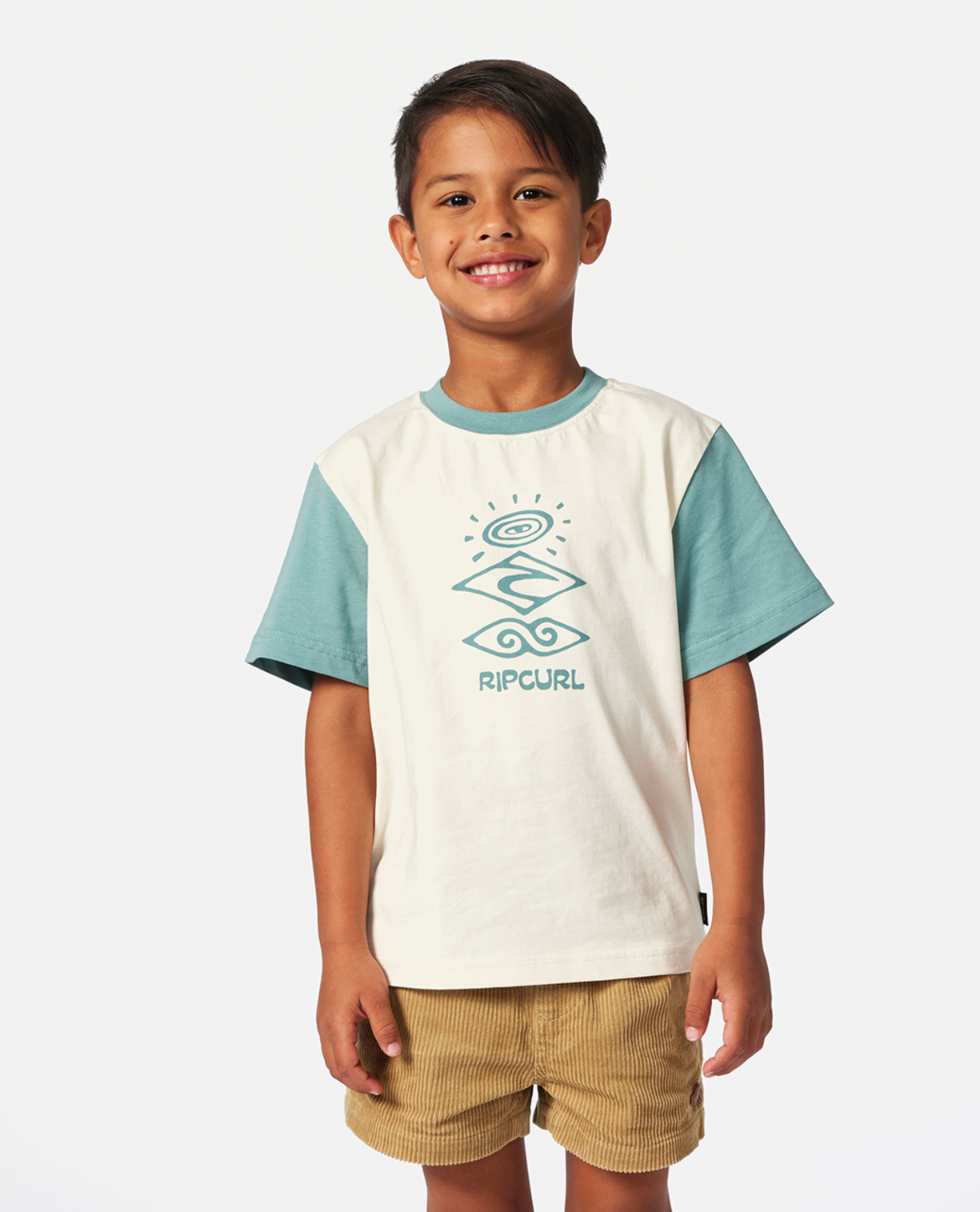 Rip Curl Grom Energy Search Tee - Boy in BLUE LAGOON