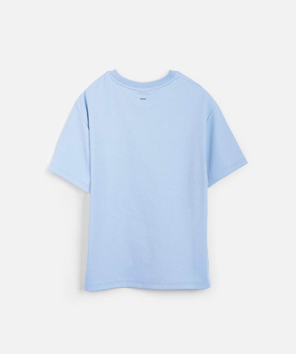Industrie the indie newport tee - DAY BLUE in DAY BLUE