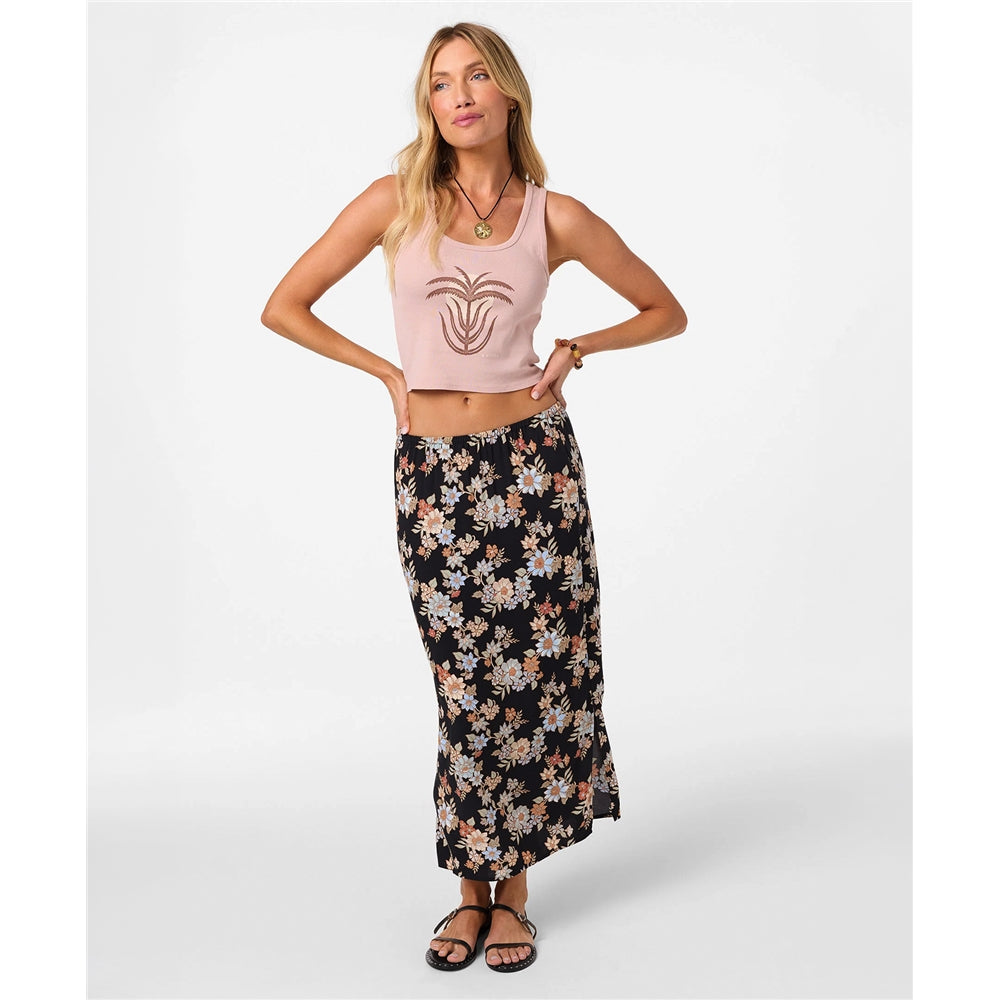 O'Neill Bellamy Bali Floral Midi in BLK BLACK