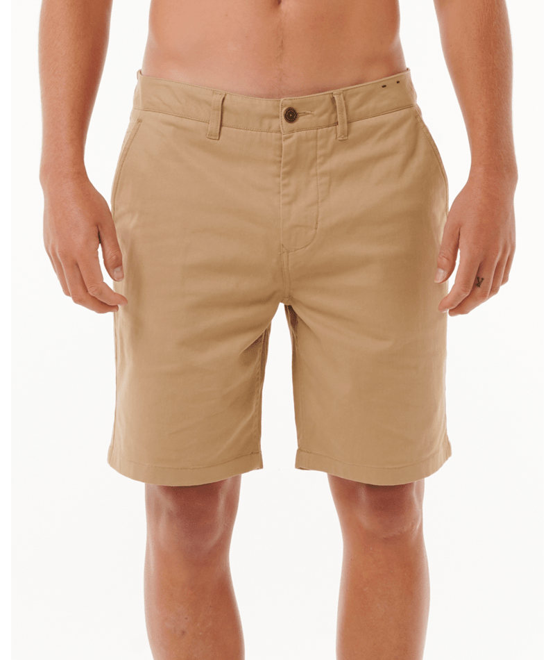Rip Curl Classic Surf Chino Walkshort in KHAKI