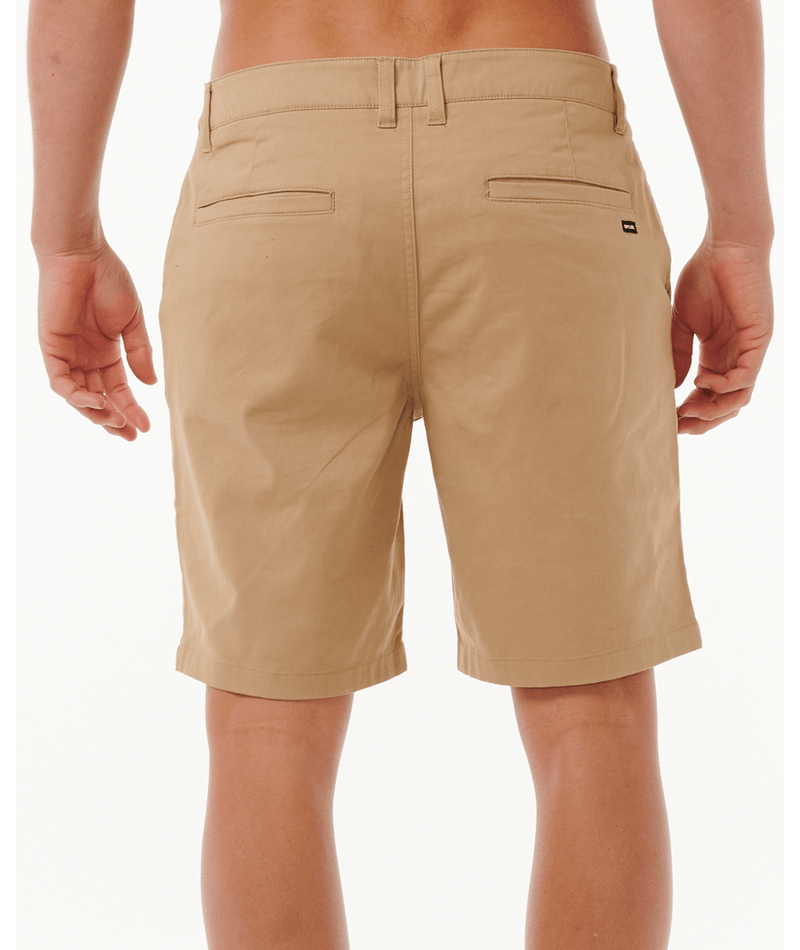 Rip Curl Classic Surf Chino Walkshort in KHAKI