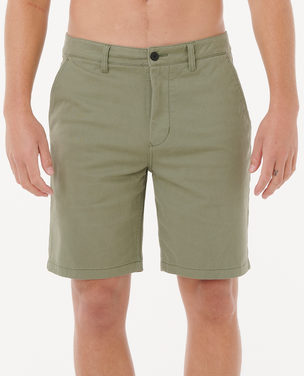 Rip Curl Classic Surf Chino Walkshort in CACTUS GREEN