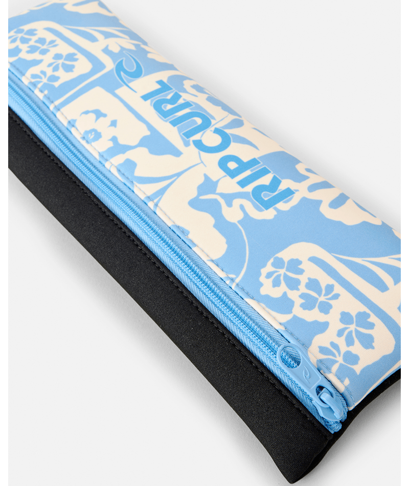 Rip Curl Long Pencil Case Variety in BLISSFUL BLUE