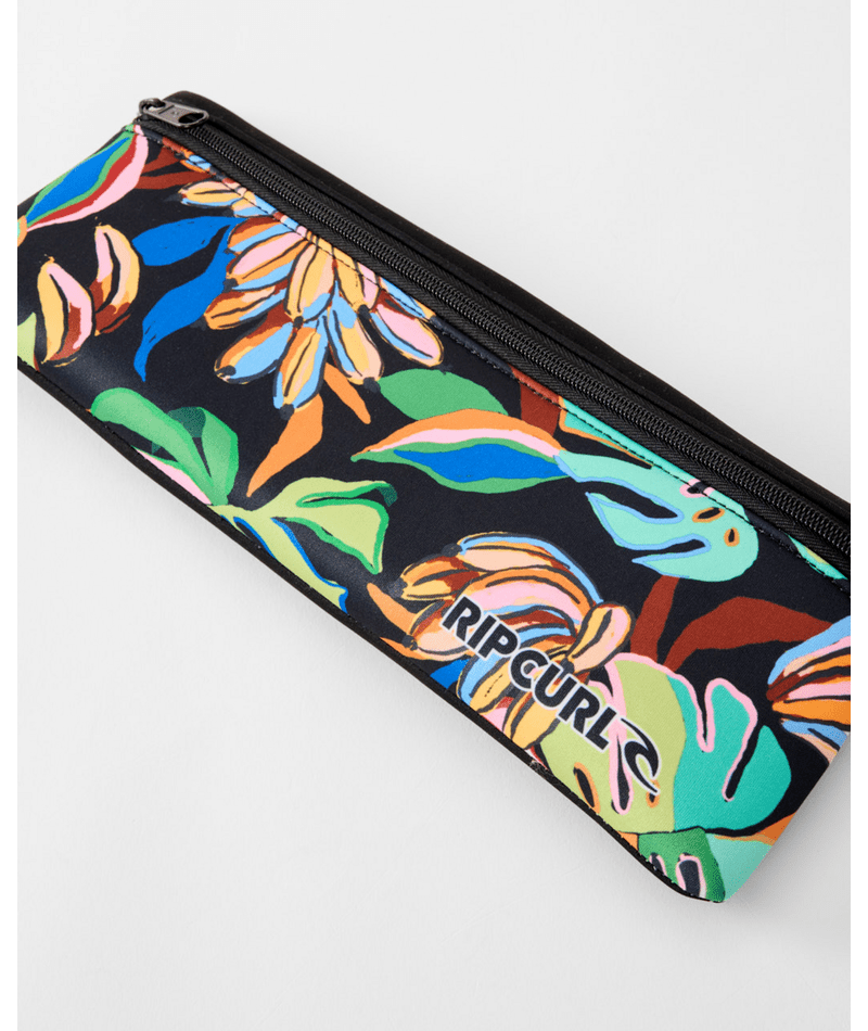 Rip Curl Long Pencil Case Variety in BLACK/GREEN