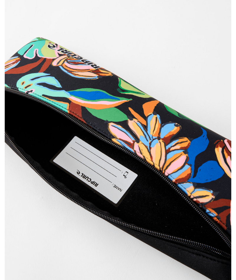 Rip Curl Long Pencil Case Variety in BLACK/GREEN