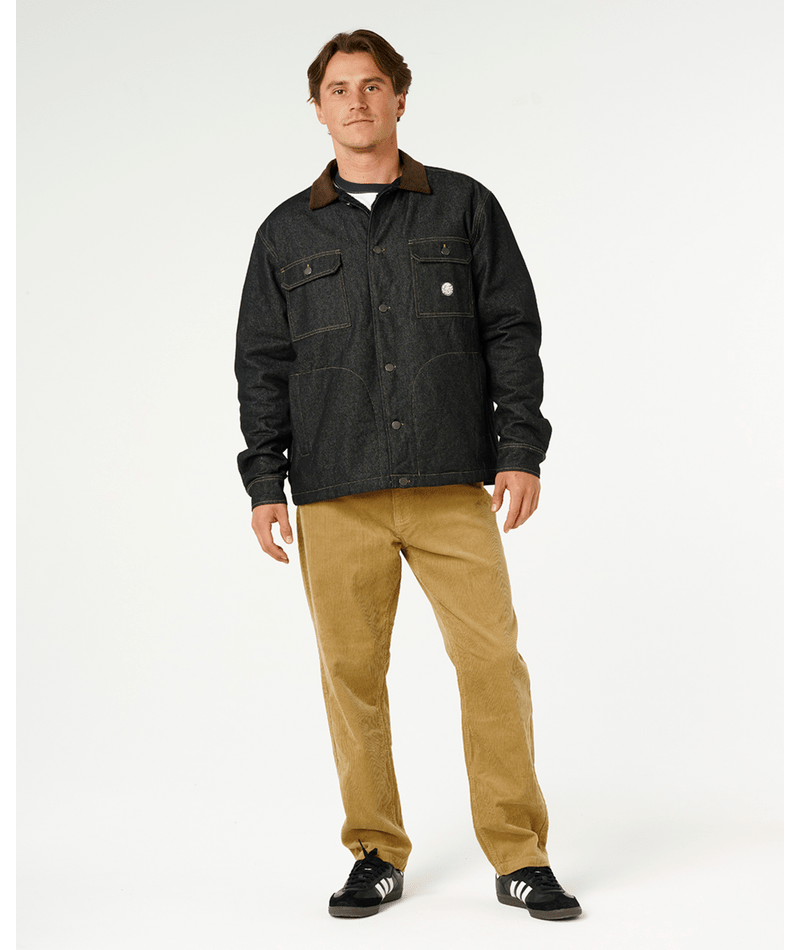 Rip Curl Premium Surf Sherpa Jkt in BLACK