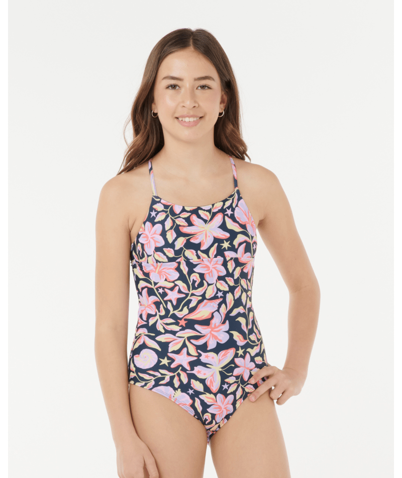 Rip Curl Sunset Skies One Piece - Girl in NAVY